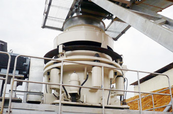 HP Series Hydraulic Cone Crusher running 2